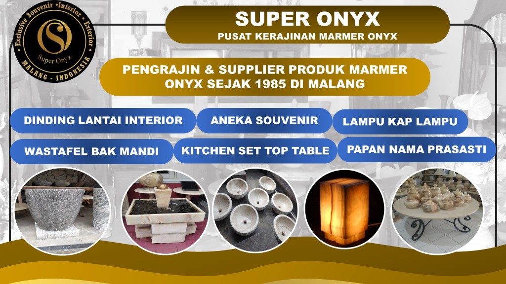 KERAJINAN MARMER GRANIT,ONYX TULUNGAGUNG MALANG
