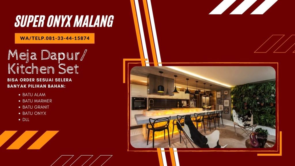 Top Table Meja Dapur  Marmer Granit Malang , Meja Dapur, Meja Bar, Meja Mini Bar, Meja Makan, Marmer, Onyx, Granit, Tembus Cahaya, Marble, Table Kitchen, Meja Island , Marmer Granit, Meja Marmer, Meja Kompor, Keramik Granit