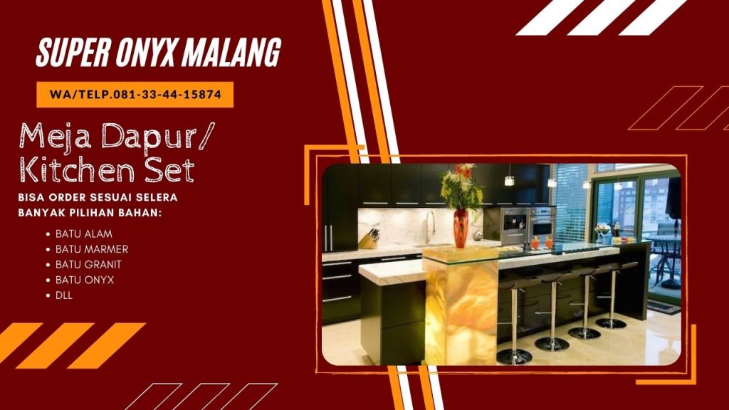 Countertop Meja Island Marmer Marble Malang , Meja Dapur, Meja Bar, Meja Mini Bar, Meja Makan, Marmer, Onyx, Granit, Tembus Cahaya, Marble, Table Kitchen, Meja Island , White Carrara, Meja Dapur, Solid Surface, Set Minimalis, Motif Marmer, Top Table, Marmer Putih, Table Kitchen, Kayu, Granite